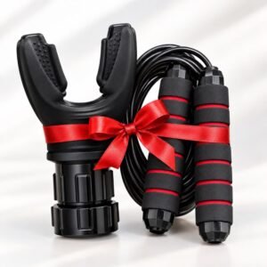 Kit Fitness Pack Cardio et Endurance : Entraîneur Respiratoire + Corde à Sauter