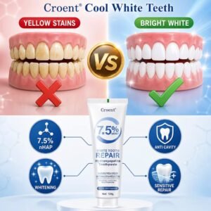 Dentifrice blanchissant 7.5 % nHAP