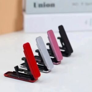 Support Pliable Invisible pour Smartphone – Mini Béquille Adhésive Multi-Couleurs